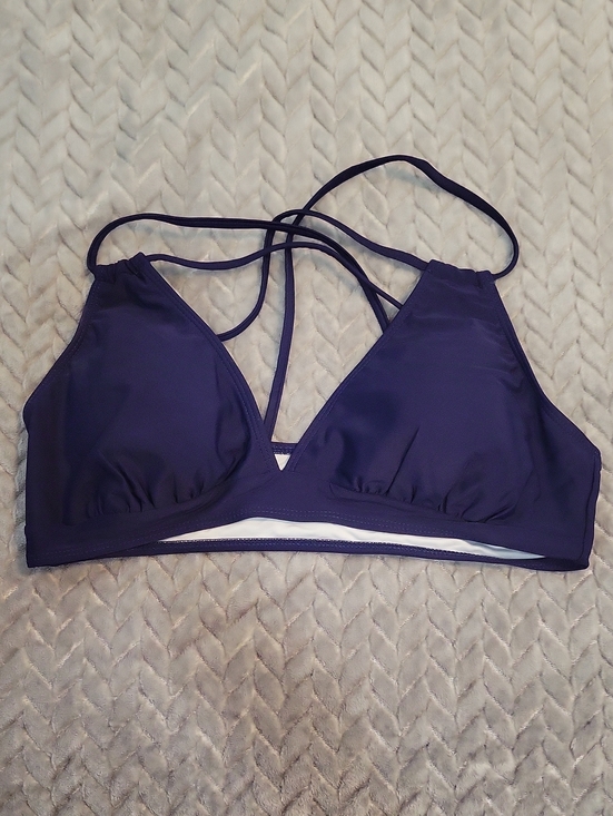 Other - Strappy Triangle Bikini Bralette in Navy